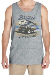 Ford Bronco Enjoy the Ride Coche Vintage Ford Regalo Ford Accesorio Tanque Top - Imagen 1 de 2