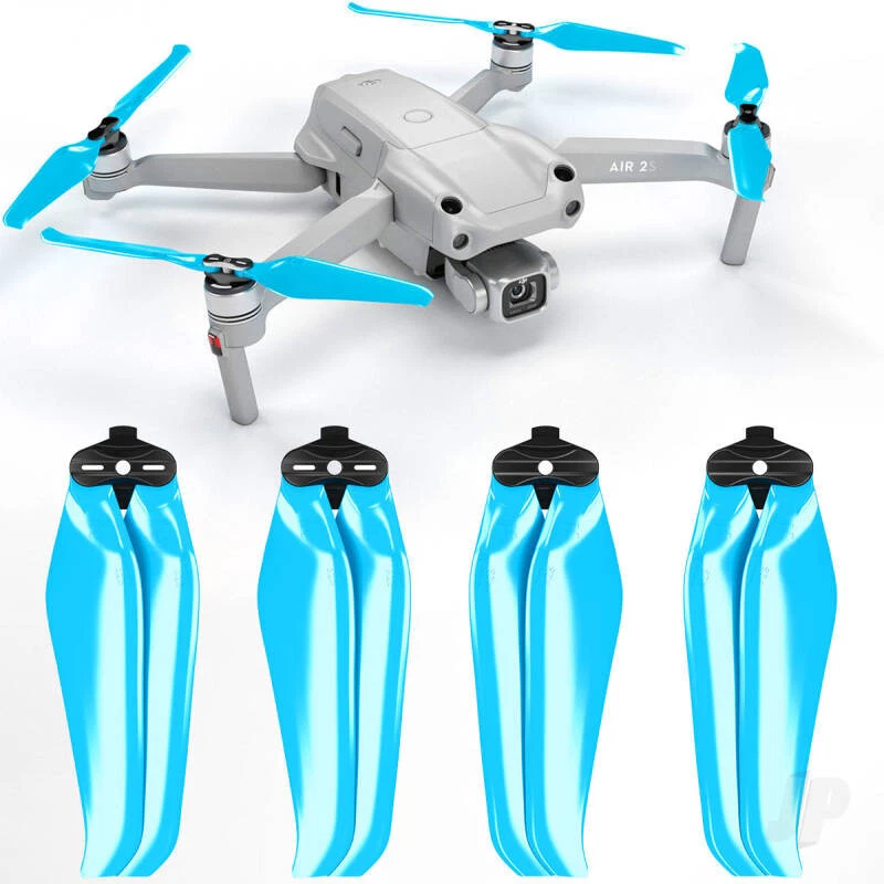 Master Airscrew STEALTH Propeller Props Set - Blue - DJI Air 2S RC Drone - Image 1 of 4