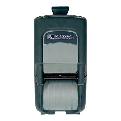 Zebra QL220 Plus Tragbar Barcode Thermal Drucker Wifi USB ohne Akku Ladegerät - Bild 1 von 4