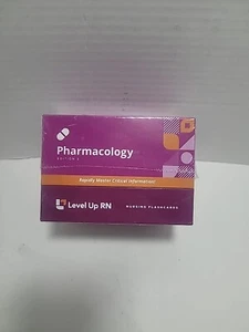 •SEALED• Level Up RN Pharmacology Nursing Flashcards Edition 3 - Picture 1 of 2