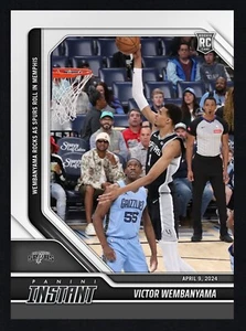 2024 PANINI INSTANT ⭐ VICTOR WEMBANYAMA ⭐ VS MEMPHIS ☄️ N. 488 - Picture 1 of 2