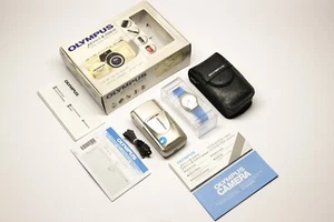 Olympus MJU II Zoom 80 35mm Compact Point & Shoot Film Camera + Deluxe Edition + - Picture 1 of 22