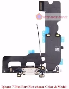 USB Charging port Flex Mic Antenna Replacement part for Iphone 7 Plus 5.5" New - Picture 1 of 4