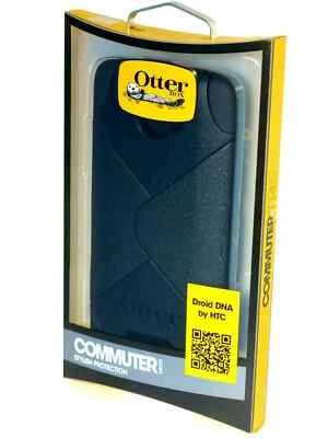 OtterBox Commuter Rugged Black Dual-Layer Hybrid Case Cover for HTC Droid DNA - Image 1 of 4