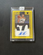 2022-23 Panini One and One RPA Walker Kessler /35 Prime Jersey Auto Purple