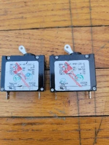 INTERRUPTOR DE CIRCUITO CARLING TECH 2 un. AA1-80-34-450-181-C. 5 amperios, 80v. NUEVO. - Imagen 1 de 3