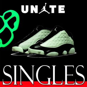 NIKE AIR JORDAN 13 RETRO LOW PARA SOLTEROS' DÍA HERENCIA DM0803-300 VERDE CEBADA 13 - Imagen 1 de 12