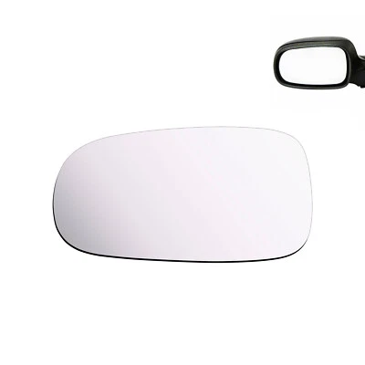 New Mirror Glass For 2003-2009 Saab 9-5 2003-2011 Saab 9-3 Driver Left Side Flat - Изображение 1 из 4