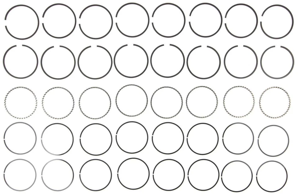 Engine Piston Ring Set fits 1957-1989 Plymouth Fury Gran Fury Belvedere  MAHLE O - Image 1 of 1