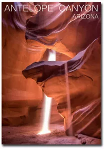 Light in Upper Antilope Canyon Arizona Kühlschrankmagnete Größe 2,5" x 3,5" - Bild 1 von 1