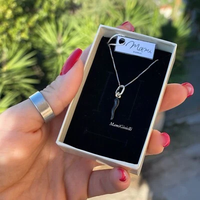 Collana Con Cornetto Porta Fortuna - Immagine 1 di 3