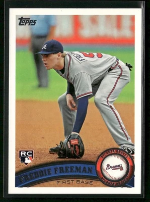 Freddie Freeman 2011 Topps #145 Rookie RC Atlanta Braves Foto 1 de 2