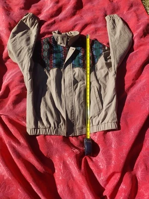 Pendleton Coat Zip Up Jacket Men's Size L Cotton Made In Usa Size L Used - Image 1 of 4