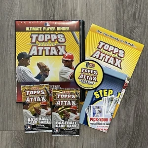 Ultra Pro 2010 Tops Attax Ultimate Player Mappe mit Karten Patch & Anleitung Neu - Bild 1 von 3