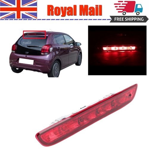 High Level Brake Light Stop Lamp For Peugeot 108 Citroen C1 MK2 2014 ...
