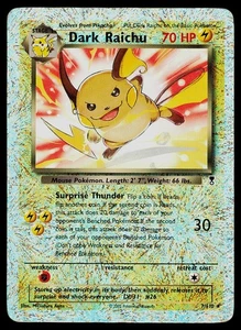 Pokemon Card Dark Raichu 7/110 Legendary Collection Reverse Holo 2002 Vintage - Picture 1 of 5