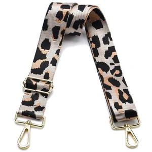 Purse Strap Gold Hardware Replacement Crossbody Bag Strap, Wide Adjustable - Picture 1 of 7