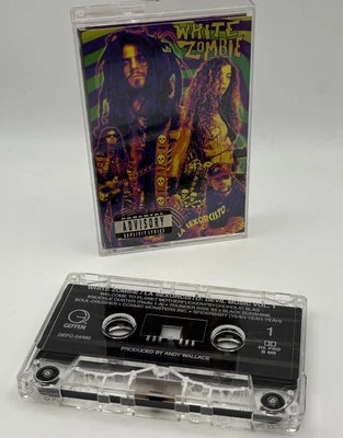 White Zombie 1992 LA SEXORCISTO Devil Music Vol 1 Cassette Tape - Tested & Works Foto 1 de 4