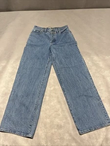 Madewell Jeans Il Perfetto Vintage Gamba Larga Donna Tg 29 Blu - Foto 1 di 15