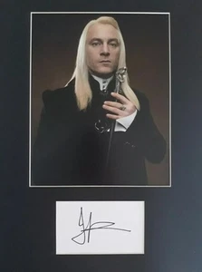 Montura 16x12 firmada a mano por Jason Isaacs, autógrafo, Harry Potter - Imagen 1 de 1