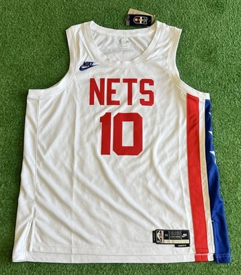 Nueva Camiseta de los Brooklyn Nets NBA Ben Simmons Nike Talla XXL Auténtica Blanca DS Hombres NJ Foto 1 de 4