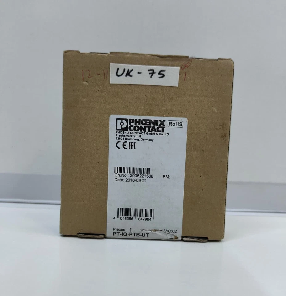 Nouveau module Phoenix Contact PT-IQ-PTB-UT / 2800768 pour alimentation, UK#75 - Photo 1/4