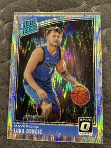 2018-19 Donruss Optic #177 Luka Doncic SHOCK RATED ROOKIE Error Card - Picture 1 of 2