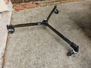 Quick Set 4-22030-7 Commercial Video Tripod Dolly Quickset with Wheel Locks - Picture 1 of 8