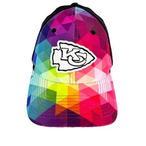 Kansas City Chiefs New Era 39Thirty Crucial Catch Cap Hat NFL - Picture 1 of 15