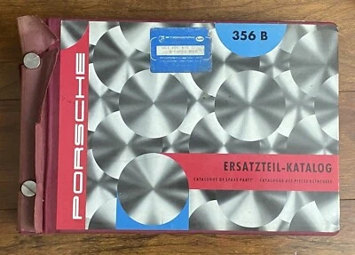 1960 Porsche 356 Nachtrag Ersatzteil- Katalog Supplements to Spare Parts 356B - Image 1 of 4