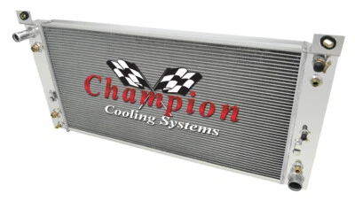 3 Core SubZero Radiator for 2002 - 2013 Cadillac Escalade EXT V8 Engine - Изображение 1 из 4