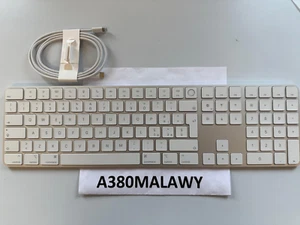 Apple Magic Tastiera A2520 Touch ID Tastierino Numerico Mac iMac layout italiano - Bild 1 von 4