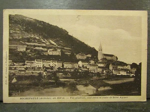 cpa 07 rochepaule vue generale cote ouest - Picture 1 of 1