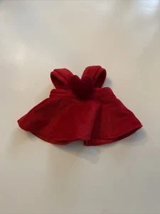 pawsenclaws Plush Red Dress - Picture 1 of 3