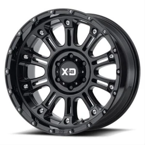 18x9 +18 XD XD829 Hoss II 8x6.5 Gloss Black Wheels (Set of 4) - Picture 1 of 1