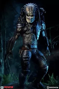 🟠 SIDESHOW PREDATOR - JUNGLE HUNTER 1:4 SCALE MAQUETTE EXCLUSIVE #421/600 - Picture 1 of 23