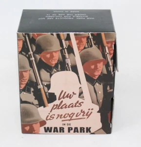 WAR PARK MINIATURES 1:30 WW2 GERMAN KU016 PANZERGRENADIER SOLDIER CROUCHING - Foto 1 di 8