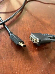 60 Inch LONG HDMI TO VGA MONITOR CABLE COMPUTER TO TV CORD 15-PIN US SELLER - Zdjęcie 1 z 2