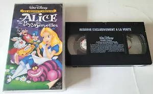 Alice Au Pays Des Merveilles - VHS SECAM Disney Les Grands Classiques - VF - Imagen 1 de 7