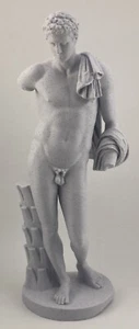 RÖMISCHE SKULPTUR HERMES/ANTINOUS BELVEDERE 9,8 ZOLL/250 MM, MUSEALE REPRODUKTION - Bild 1 von 6