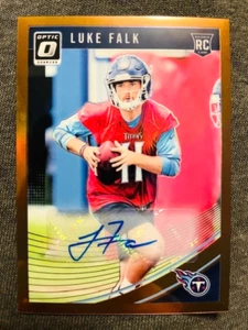 2018 Panini Donruss Optic #132 Luke Falk Rookie RC Auto Autograph Bronze Prizm - Bild 1 von 2