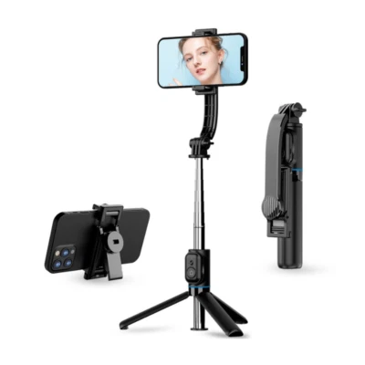 ROODTUO Selfie Stick Tripod with Detachable phone clip and remote control - image 1 of 4