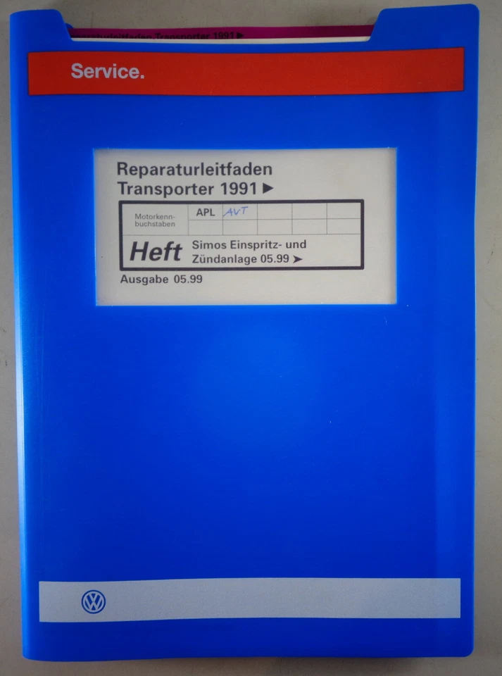 Manual de Taller VW Transporter T4 Simos Inyección- Y Dispositivo Encendido Ab - Imagen 1 de 1