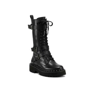 Vince Camuto Meterla SCHWARZ LEDER KAMPFSTIEFEL DAMEN GRÖSSE 6 M *EUC* - Bild 1 von 12