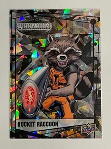 2015 Marvel Vibranium Refined #09 #9 ALPHA Rocket Raccoon #1/99๐๐๐๐VHTF - Picture 1 of 2