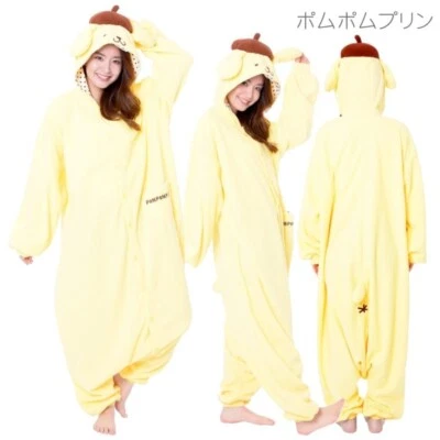Disfraz Sanrio PomPomPurin SAZAC Vellón Kigurumi Juegos con disfraces Talla Gratis Foto 1 de 4