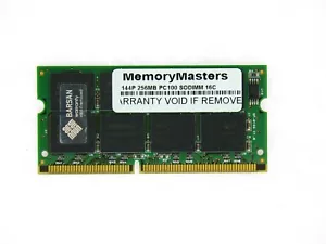 256MB PC100 100Mhz 144-pin 16 Chip Sodimm for PowerBook G3 Bronze KB/Lombard - Picture 1 of 1