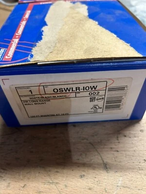 Leviton OSWLR-I0W Occupancy Sensor,Wall,1400 Sq Ft, White-NEW - Image 1 of 2