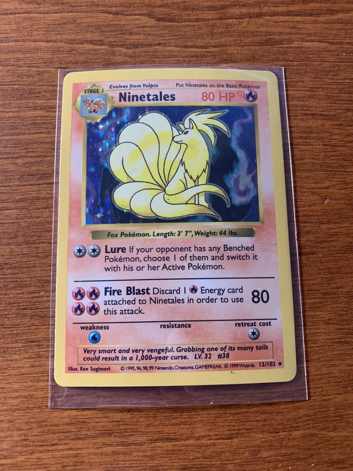 Ninetales 012/102 Base Set Holo