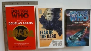 Doctor Who Shada Fear Of The Dark King Of Terror Set Of 3 Paperbacks 2000-2013 - Picture 1 of 15